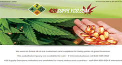 Desktop Screenshot of 420supplyco.com
